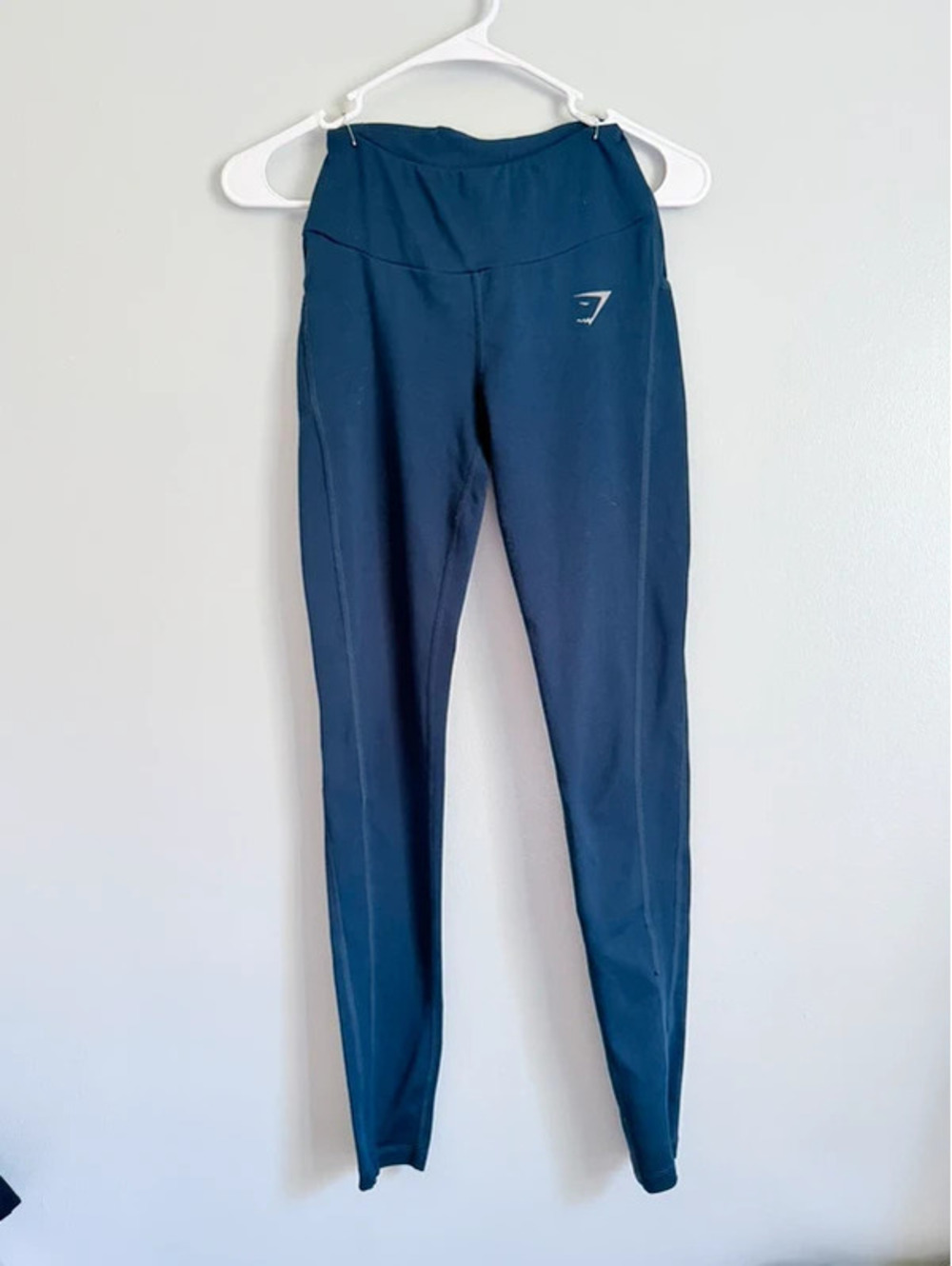 Gymshark Navy Blue Pocket Leggings XS